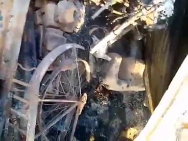 ज्ञानपुर: रैपुरी गांव में बीती रात आग लगने से हजारों का सामान जलकर हुआ खाक