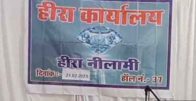 पन्ना: कलेक्ट्रेट कार्यालय में नीलामी से पूर्व हीरा व्यापारियों ने किया 372 कैरेट 66 सेंट वजन के 217 नग हीरों का निरीक्षण