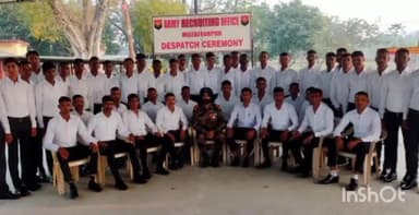 मुशहरी: अग्नि वीरों के तीसरा दस्ता को मुजफ्फरपुर सेना भर्ती कार्यालय से महाराष्ट्र में ट्रेनिंग के लिए किया गया रवाना