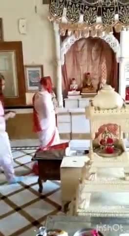 जैसलमेर: पटवा हवेली के पास स्थित महावीर भवन के धर्मनाथ जिनालय काकिया वार्षिक ध्वजारोहण