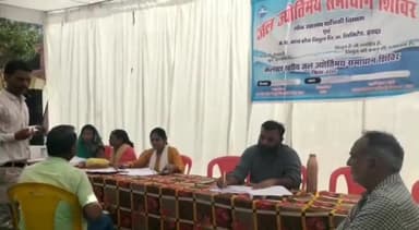 रहटगांव: ग्राम करताना में जल ज्योतिर्मय शिविर का हुआ आयोजन, मौके पर समस्याओं का किया गया निराकरण