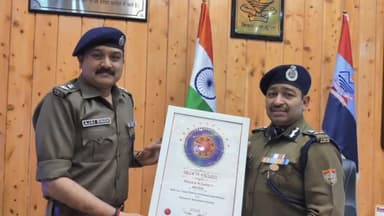 हरिद्वार: एसएसपी हरिद्वार ने स्कॉच अवार्ड जीत कर उत्तराखंड पुलिस का बढ़ाया मान,डीजीपी उत्तराखंड अशोक कुमार ने किया सम्मान