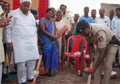 ಗದಗ: ಮಲ್ಲಸಮುದ್ರ ಗ್ರಾಮದಲ್ಲಿ ಸಮುದಾಯ ಭವನ ನಿರ್ಮಾಣ ಕಾಮಗಾರಿಗೆ ಶಾಸಕರಿಂದ ಭೂಮಿಪೂಜೆ