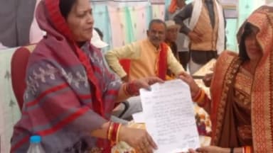 शाहनगर: विकास यात्रा के दौरान सर्रा में सिंचाई सुविधा सहित पेयजल की समस्या को लेकर सरपंच ने जिला पंचायत अध्यक्ष को दिया आवेदन