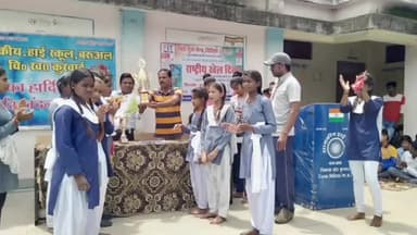 कुरवाई: शासकीय हाईस्कूल बरूअल में ₹1.11 लाख की लागत से बना खेल मैदान खस्ताहाल, ​SDM ने दिया जांच का आश्वासन