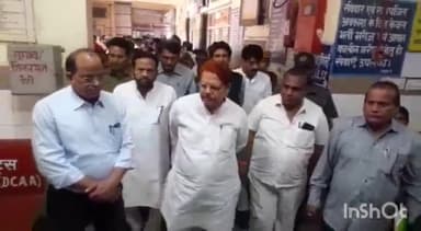 दौसा: राज्यमंत्री मुमताज मसीह ने दौसा जिला अस्पताल का किया निरीक्षण