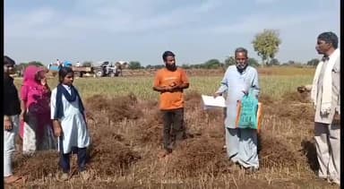 मनासा: मनासा ग्राम तेजपुरिया के किसान को वर्षों से काबिज  जमीन से  प्रशासन ने किया बेदखल किसान ने दि आत्महत्या कि धमकी