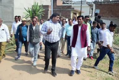 ग्वालियर गिर्द: राज्यमंत्री भारत सिंह कुशवाहा के नेतृत्व में निकाली गई विकास यात्रा, शहर के वार्ड-61 व 62 और 63 में पहुंची