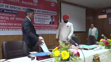 देहरादून: राज्यपाल गुरमीत सिंह और शिक्षा मंत्री धन सिंह रावत ने NIVH में आयोजित 05 दिवसीय राष्ट्रीय कार्यशाला का किया शुभारम्भ