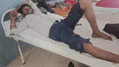 मथुरा: मंडी चौराहा के समीप रोड पार करते वक्त बाइक सवार ने राहगीर को मारी टक्कर, घायल को अस्पताल में कराया गया भर्ती