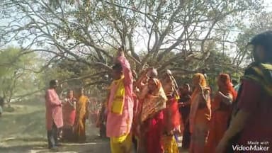 विभूतिपुर: विभूतिपुर गांव में भागवत कथा का हुआ आयोजन