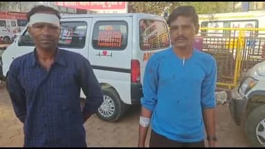 शिवपुरी नगर: साजोर गांव के पास दो बाइकों के बीच हुई भिड़ंत, हादसे में दो लोग हुए घायल