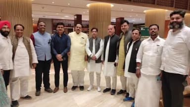 सिरोंज: रायपुर में आयोजित कांग्रेस के राष्ट्रीय महाअधिवेशन में शामिल हुए सिरोंज विधानसभा के कांग्रेस पदाधिकारी