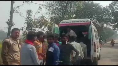 मेहदावल: मेहदावल,बेलहर कला पेट्रोल पंप के पास तेज रफ्तार बोलेरो ने दो बाइकों में मारी टक्कर,दोनों बाइक चालक हुए गंभीर रूप से घायल