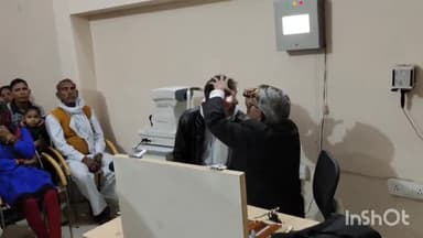 पलवल: लायंस क्लब पलवल ने लायंस भवन में लगाया आंखों की जांच हेतु निःशुल्क शिविर, 9 लोगों के होंगे निःशुल्क ऑपरेशन