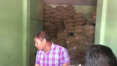 इंदौर: खाद्य विभाग ने जूनि इंदौर क्षेत्र में राशन दुकान पर की छापेमार कार्रवाई