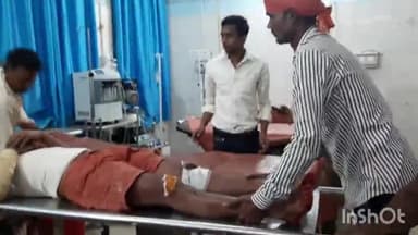 मानसी: मानसी रेलवे रिटायर्ड बांध के पास दो बाइकों में हुई टक्कर, युवक घायल