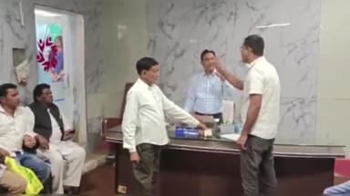 सिरोंज: नगर पालिका कार्यालय में भाजपा के पार्षदों ने किया हंगामा, नगर पालिका सीएमओ पर लगाए मनमानी के आरोप