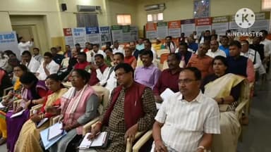 कांके: भाजपा प्रदेश कार्यालय में प्रदेश पदाधिकारी, जिला अध्यक्ष एवं जिला प्रभारी की हुई बैठक