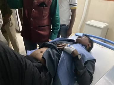 चाँदपुर बालू मंडी के पास अपने कार्यालय के बाहर बैठे पत्रकार देवेंद्र खरे को बदमाशों ने मारी गोली