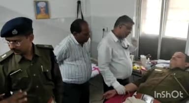 जहानाबाद: सदर अस्पताल में पुलिस दिवस के मौके पर रक्तदान शिविर का किया गया आयोजन