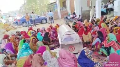 बिधूना: किरतपुर गांव के पास सड़क पार कर रहे प्रधान की बाइक की टक्कर से हुई मौत