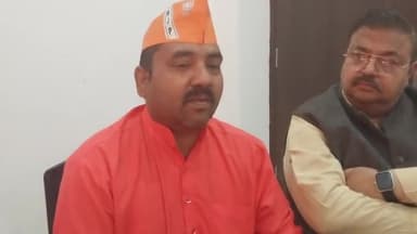 धौलपुर: भाजपा कार्यालय पर विधानसभा घेराव को लेकर भाजपा ने की प्रेस वार्ता, सुखराम कोली ने दी जानकारी