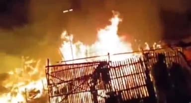 धनबाद/केंदुआडीह: स्टील गेट में आगजनी घटना को ले कर धनबाद विधायक राज सिन्हा ने विधानसभा में की चर्चा कहा दुकानदारो  को मिले आर्थिक मदद