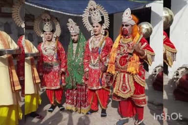 बरेली: किला क्षेत्र की बड़ी बमनपुरी में 163वीं फाल्गुनी रामलीला का पताका यात्रा के बाद आज रामजन्म मंचन से होगा शुभारंभ