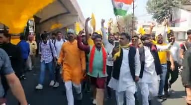 भोपाल में जंगी प्रदर्शन अहीर रेजिमेंट को लेकर