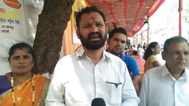 चेंबूरमध्ये सांगली जिल्हा विकास संघाचे संभाजी लोखंडे यांनी द्राक्ष व फळ महोत्सव सुरु केल्यानंतर व्यक्त केली प्रतिक्रिया