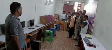 बगोदर: बगोदर में एक कंप्यूटर कोचिंग सेंटर में 7 लैपटॉप की हुई चोरी