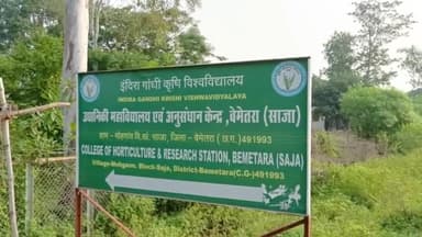 बेमेतरा: कृषि महाविद्यालय ढोलिया में 3 मार्च को कौशल उन्नयन कार्यशाला का होगा आयोजन, कलेक्टर होंगे मुख्य अतिथि