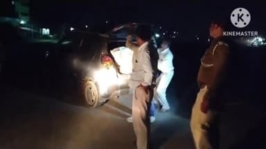 रहुई: होली के मद्देनजर रहुई पुलिस ने स्टेट हाईवे 78 पर शराब माफियाओं पर नकेल कसने को लेकर चलाया सघन वाहन जांच अभियान