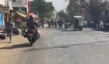 मेरठ: जेल चुंगी चौराहे पर एक व्यक्ति ने गाय को ट्रैक्टर से बांधकर लगभग 15 किलोमीटर दौड़ाया, वीडियो हुआ वायरल