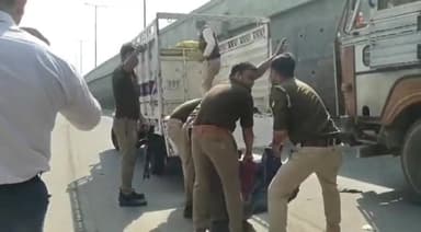 कानपुर: गुजैनी में कारगिल पेट्रोल पंप के पास कंटेनर ने बुजुर्ग को रौंदा, मौके पर हुई मौत