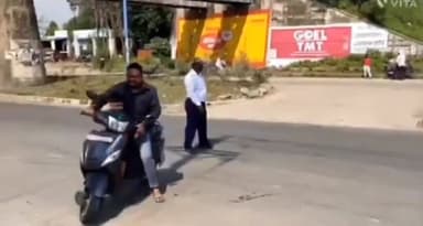 सरई: माजन मोड़ स्थित रेलवे पुल के पास यातायात पुलिस ने चेकिंग लगाकर 22 वाहन चालकों का काटा चालान