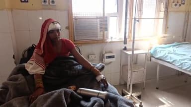 मथुरा: गांव हयातपुर में कूड़ा करकट को लेकर एक ही परिवार के बीच हुआ झगड़ा सास ,बहू और बेटा हुआ घायल अस्पताल में कराया भर्ती