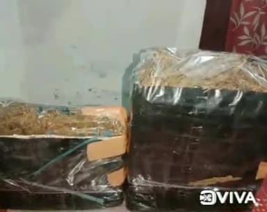 उदवंत नगर: मसाढ़ से एक बाइक पर लदा 8 केजी गांजा पुलिस ने किया बरामद, तस्कर हुआ फरार