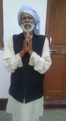 भारत के विदेश मंत्री और प्रधानमंत्री का जबरदस्त रेल दिए @aamaadmiparty के संस्थापक सदस्य उमेश्वर सिंह उर्फ मुनी जी😳👍