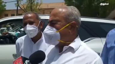 बाड़मेर: बजट वर्ष 2023-24 के संबंध में प्रेसवार्ता का आयोजन, बजट में रखा सभी वर्गों का विशेष ध्यान: प्रभारी मंत्री सुखराम विश्नोई