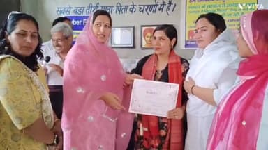 बहादुरगढ़: अंतर्राष्ट्रीय महिला दिवस के उपलक्ष्य पर परनाला गांव में आयोजित परिचर्चा में पहुंची नगर परिषद चेयर पर्सन सरोज राठी