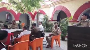 लखीमपुर: सदर कोतवाली में आगामी त्यौहार के मद्देनजर पीस कमेटी बैठक का हुआ आयोजन