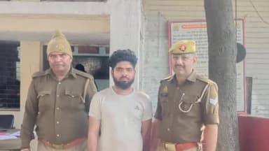 मथुरा: गोवर्धन रोड पर गाड़ी का पीछा कर जान से मारने की नीयत से किए गए फायर में 25 वर्षीय अभियुक्त को हाईवे पुलिस ने पकड़ा