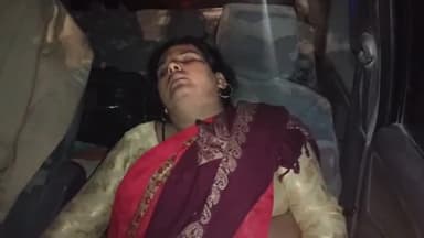 एटा: कोतवाली देहात के एटा आगरा रोड पर जावडा नहर के पास बाइक के सामने आया गोवंश बाइक से फिसली महिला गंभीर रूप से घायल