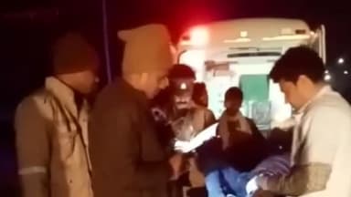 बस्ती: राष्ट्रीय राजमार्ग-28 पर पटेल चौक के पास हुआ सड़क हादसा, एक युवक घायल