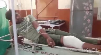 दौसा: मंडावर के समीप कार की टक्कर से बाइक सवार हुआ घायल दोसा जिला चिकित्सालय में कराया भर्ती