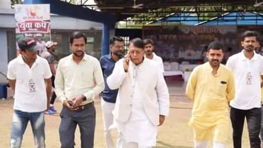 हुज़ूर: ओल्ड कैंपियन ग्राउंड में आयोजित क्रिकेट टूर्नामेंट में शामिल हुए कांग्रेस विधायक पीसी शर्मा, क्रिकेट भी खेला