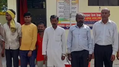 हमीरपुर: सुमेरपुर पुलिस ने 6 अभियुक्तों को अलग-अलग स्थानों से किया गिरफ्तार