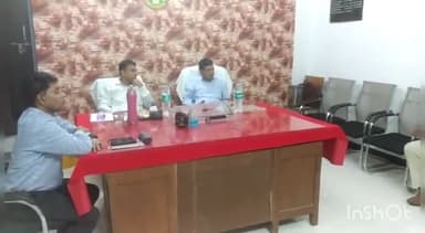 सारंगपुर: आगामी त्यौहार होली रंगपंचमी को लेकर एसडीएम कार्यालय में जिला कलेक्टर व जिला पुलिस अधीक्षक ने ली अधिकारी की बैठक